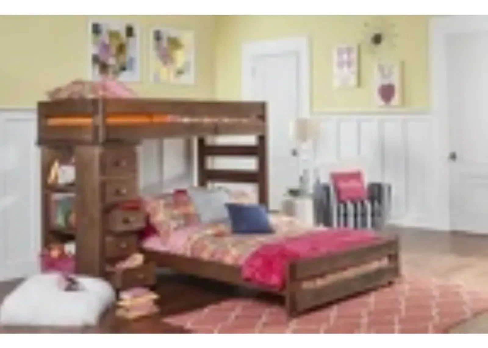 Cooper Twin/Full Loft Bunk Bed