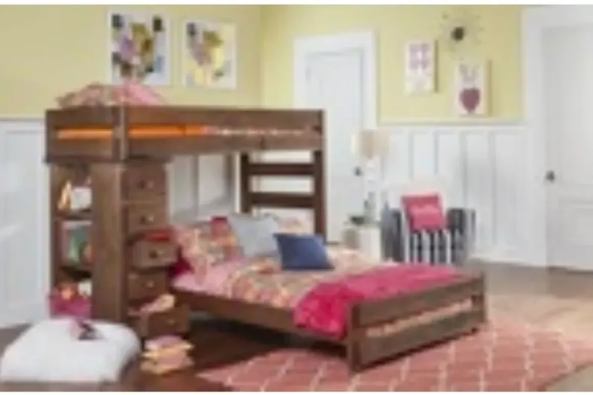 Cooper Twin/Full Loft Bunk Bed