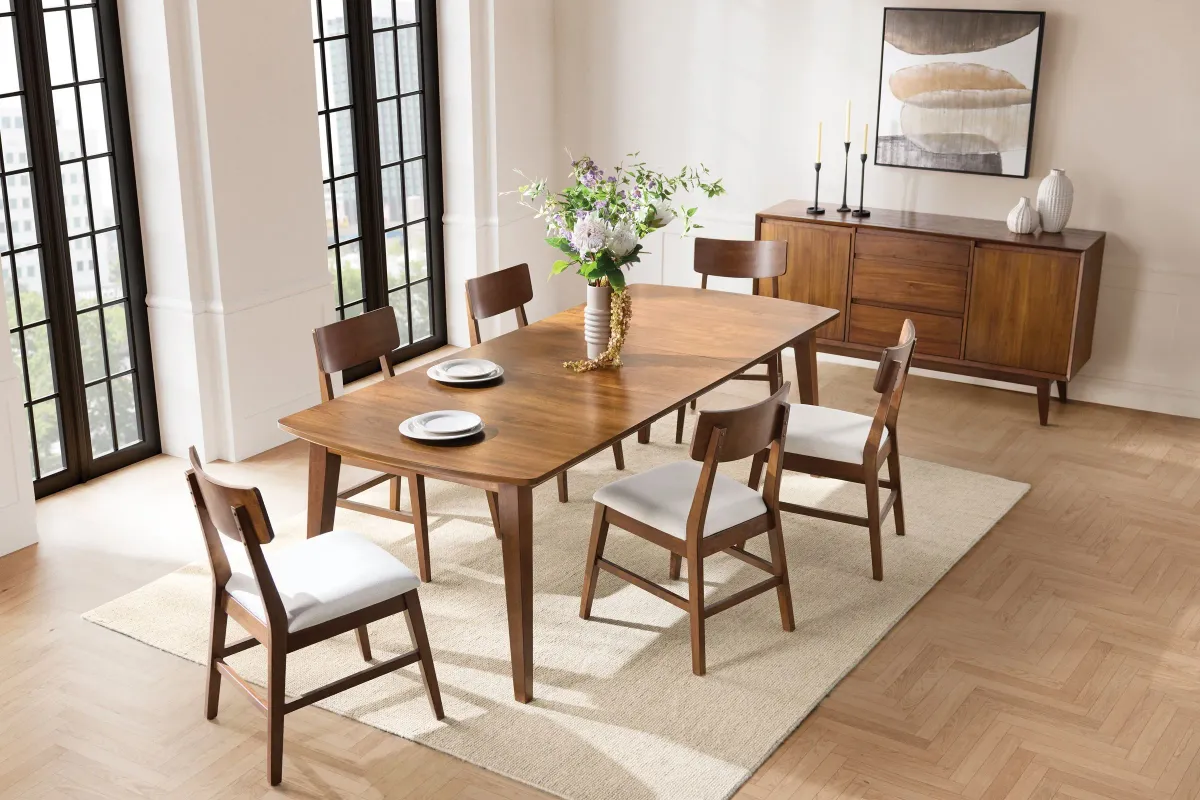 Conrad Extendable Table + 6 Chairs