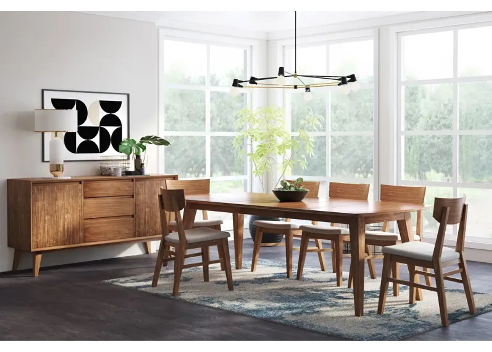 Conrad Table + 6 Chairs