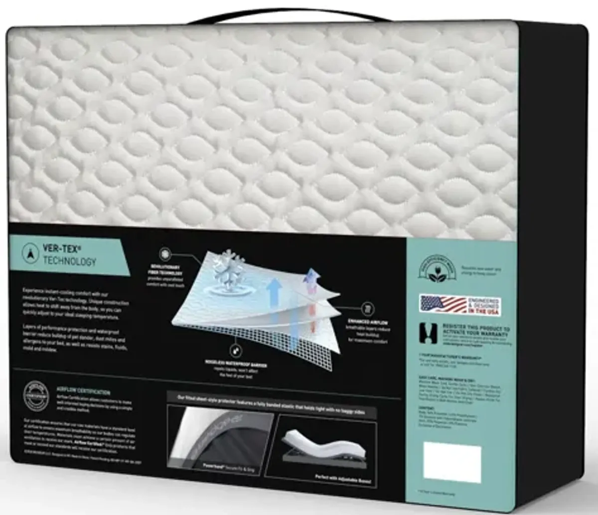 Ver-Tex Full Mattress Protector by Bedgear