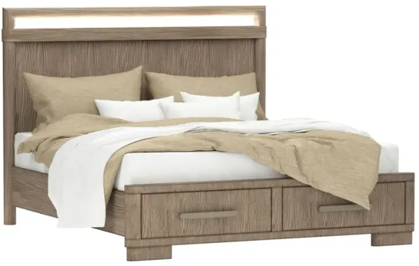Burrell King Storage Bed