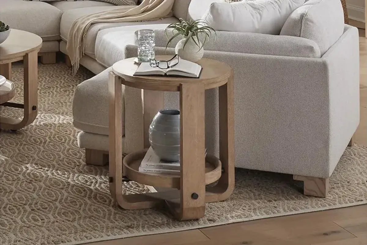 Escape Round End Table