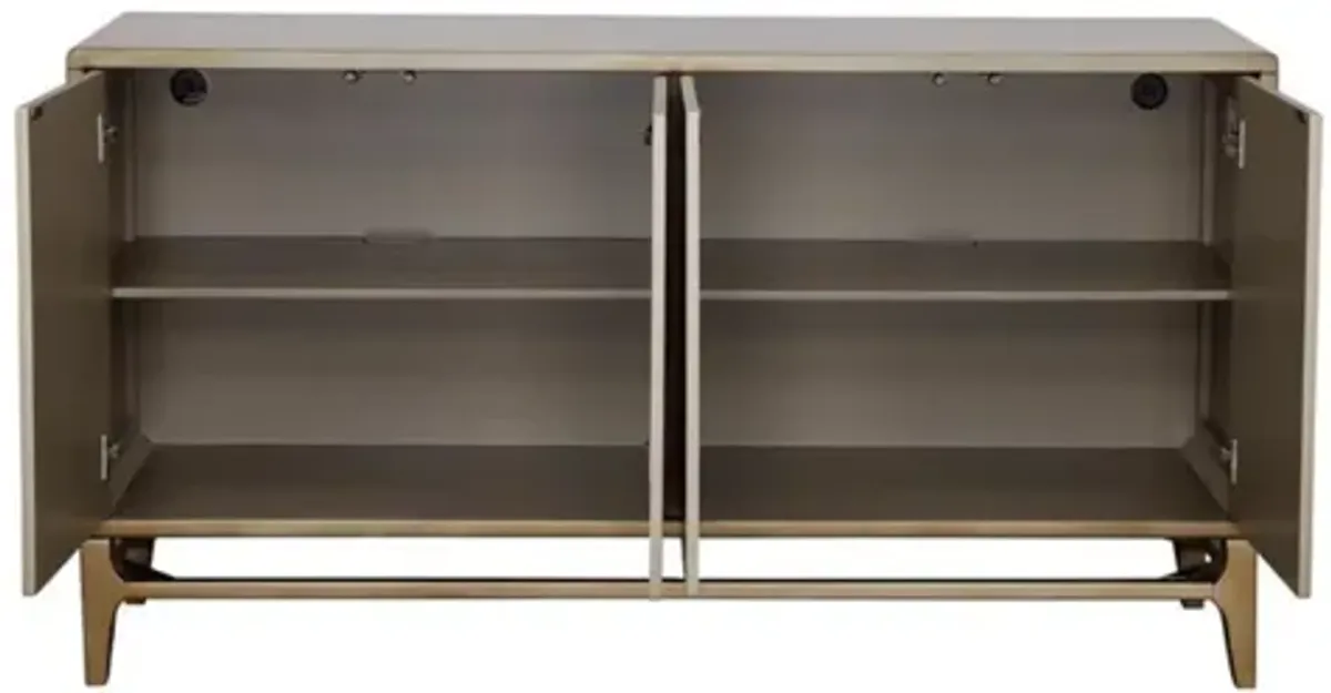 4 Door Credenza