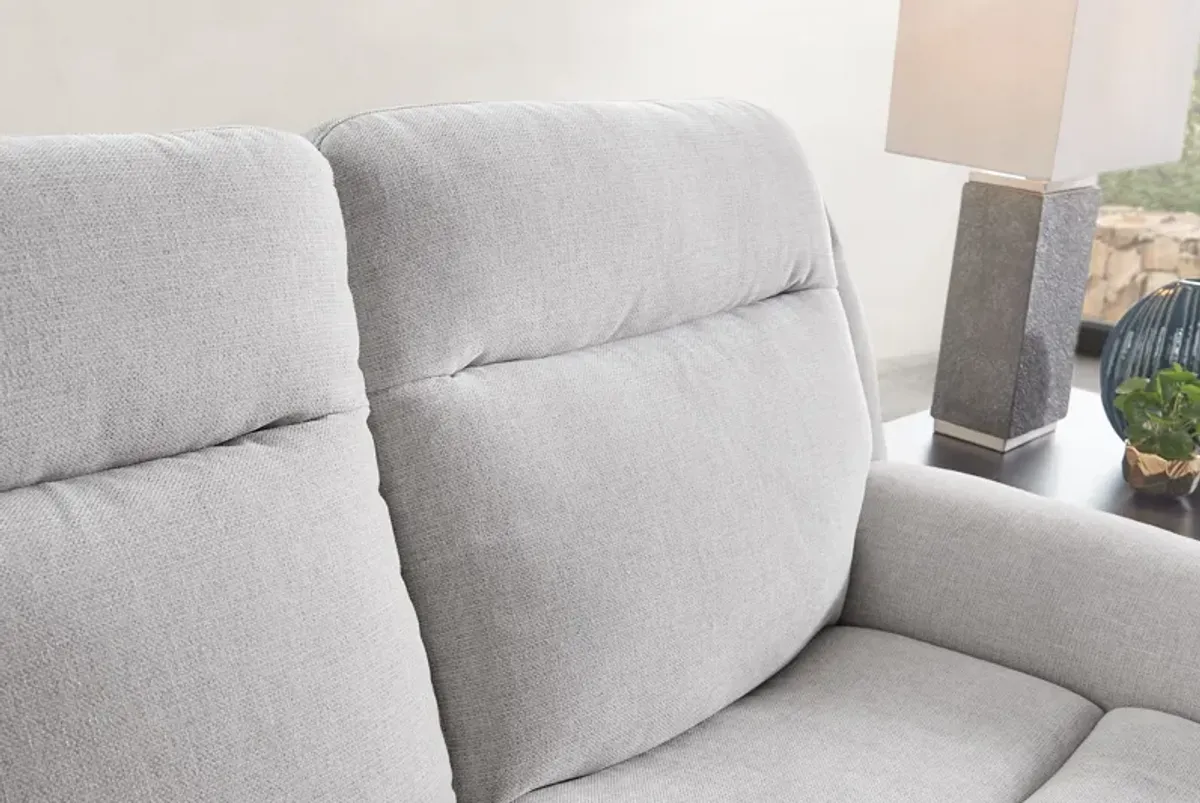 Bristol Grey Dual Power Reclining Sofa