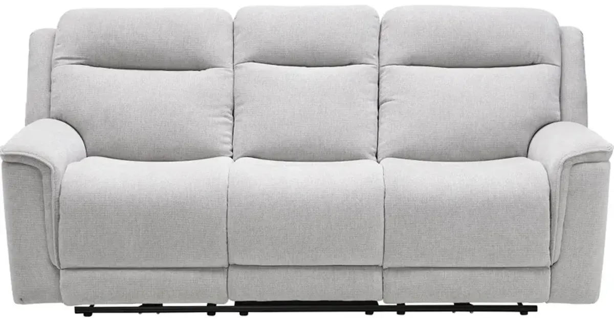 Bristol Grey Dual Power Reclining Sofa