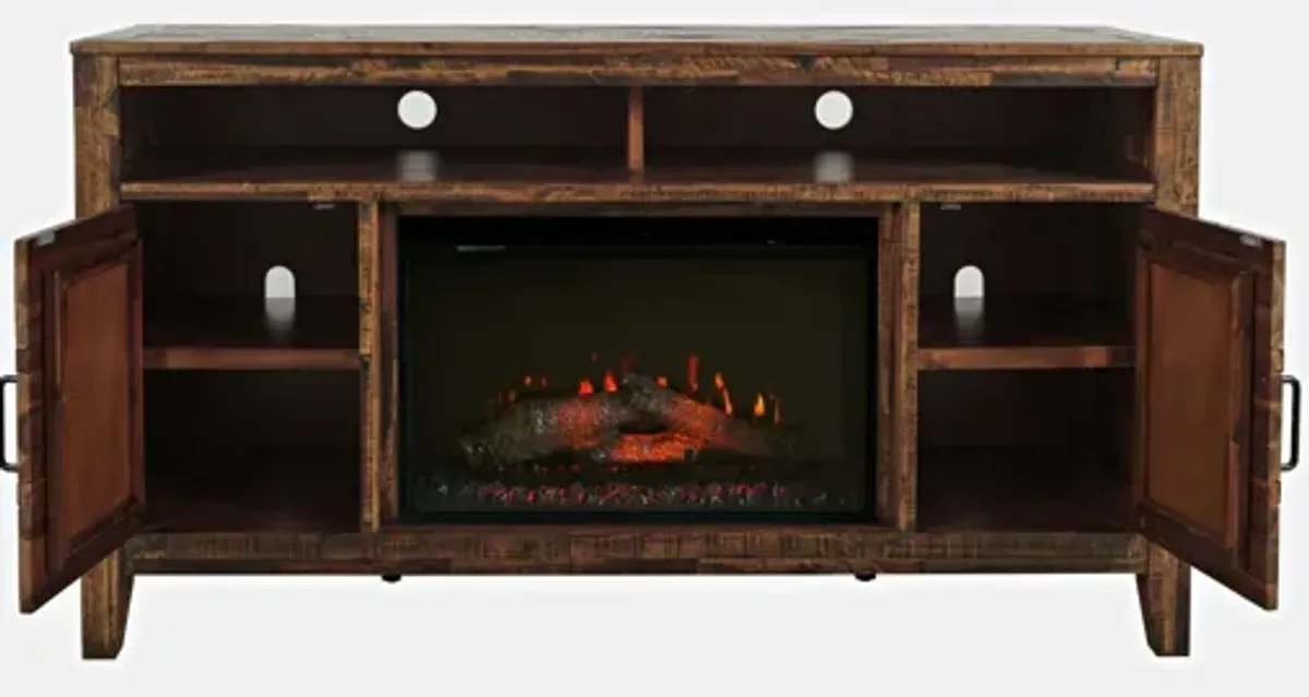 Painted Canyon Fireplace