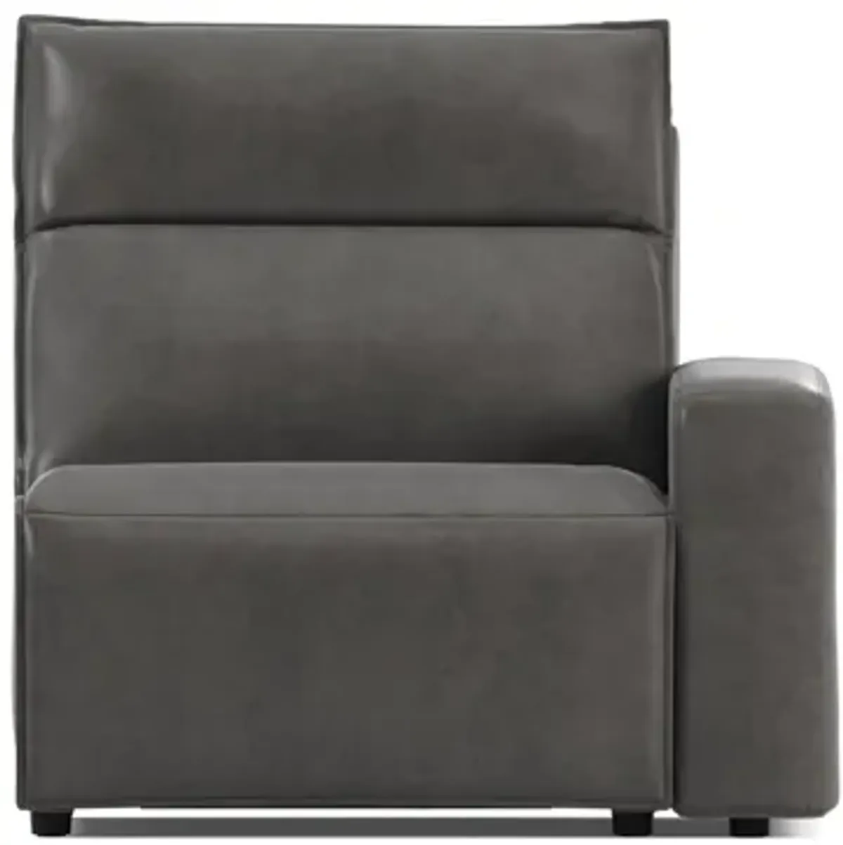 ModularTwo Grey Dual Power Right Arm Facing Recliner