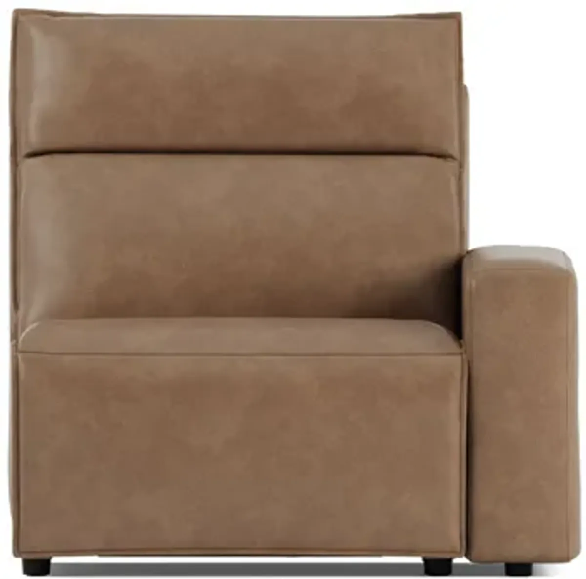 ModularTwo Brown Dual Power Right Arm Facing Recliner