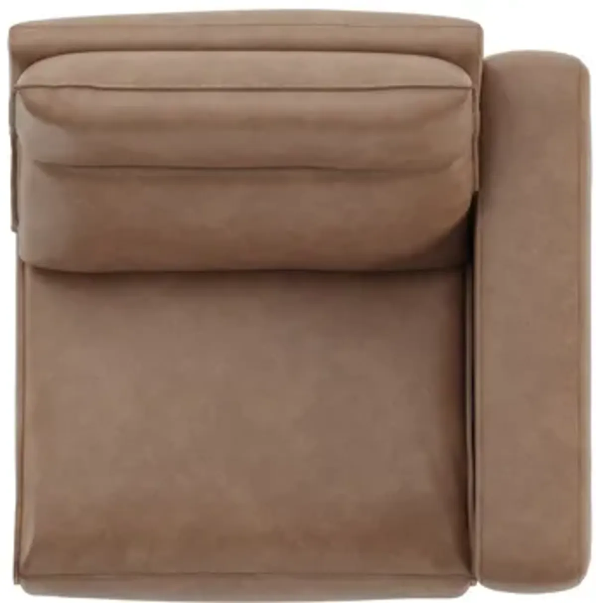 ModularTwo Brown Dual Power Right Arm Facing Recliner