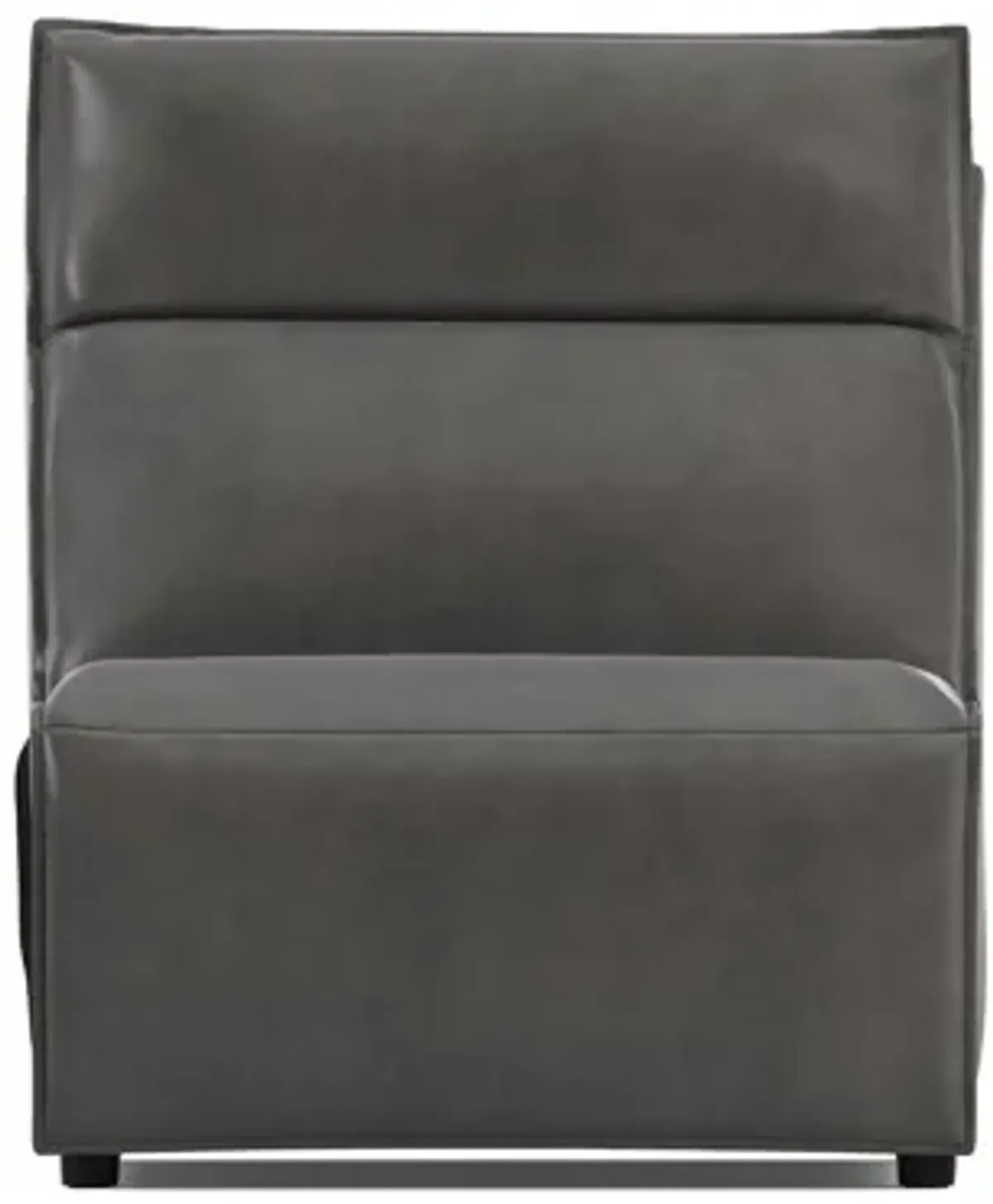 ModularTwo Grey Armless Chair