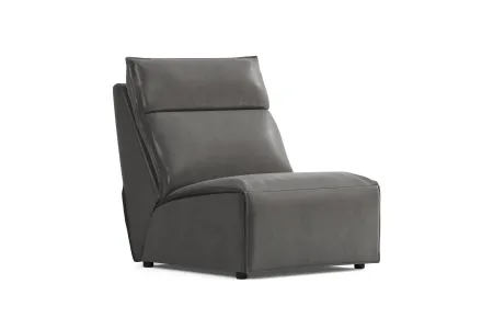 ModularTwo Grey Armless Chair