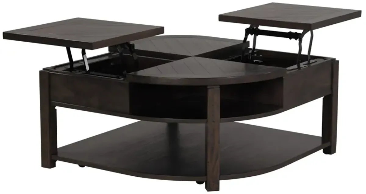 Diamond Lift-Top Cocktail Table