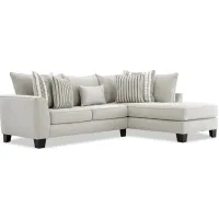 Bambi 2-Piece Sectional with Right Arm Facing Chaise