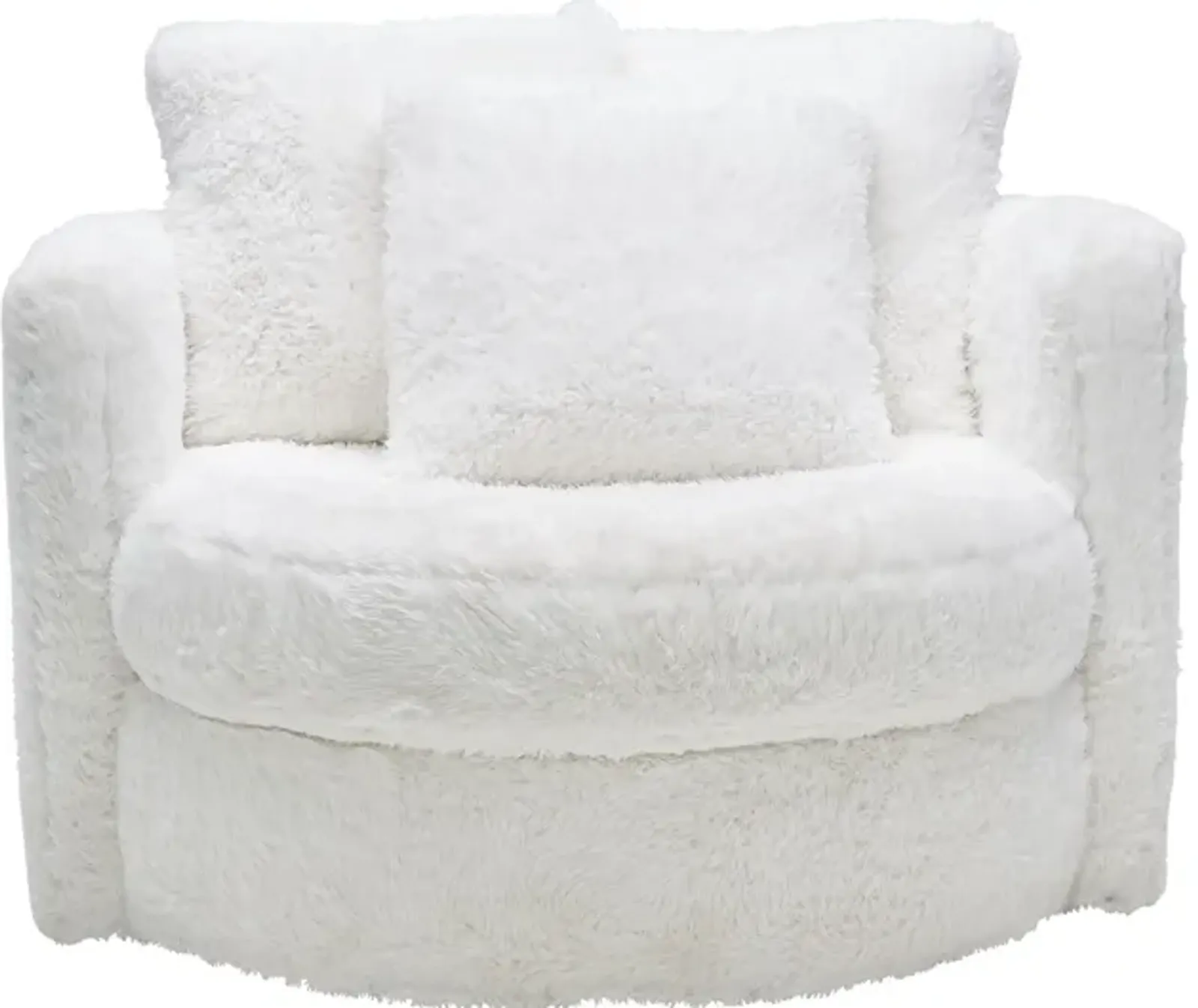 Bambi Natural Swivel Pod Chair