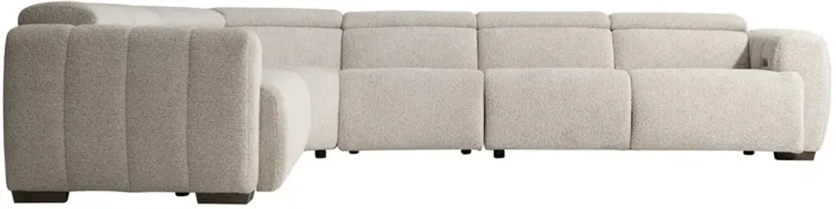 Aldo 4-Piece Power Sectional by Bernhardt