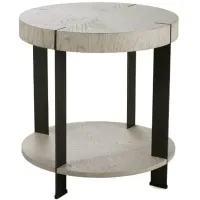 Halo Round End Table by Row