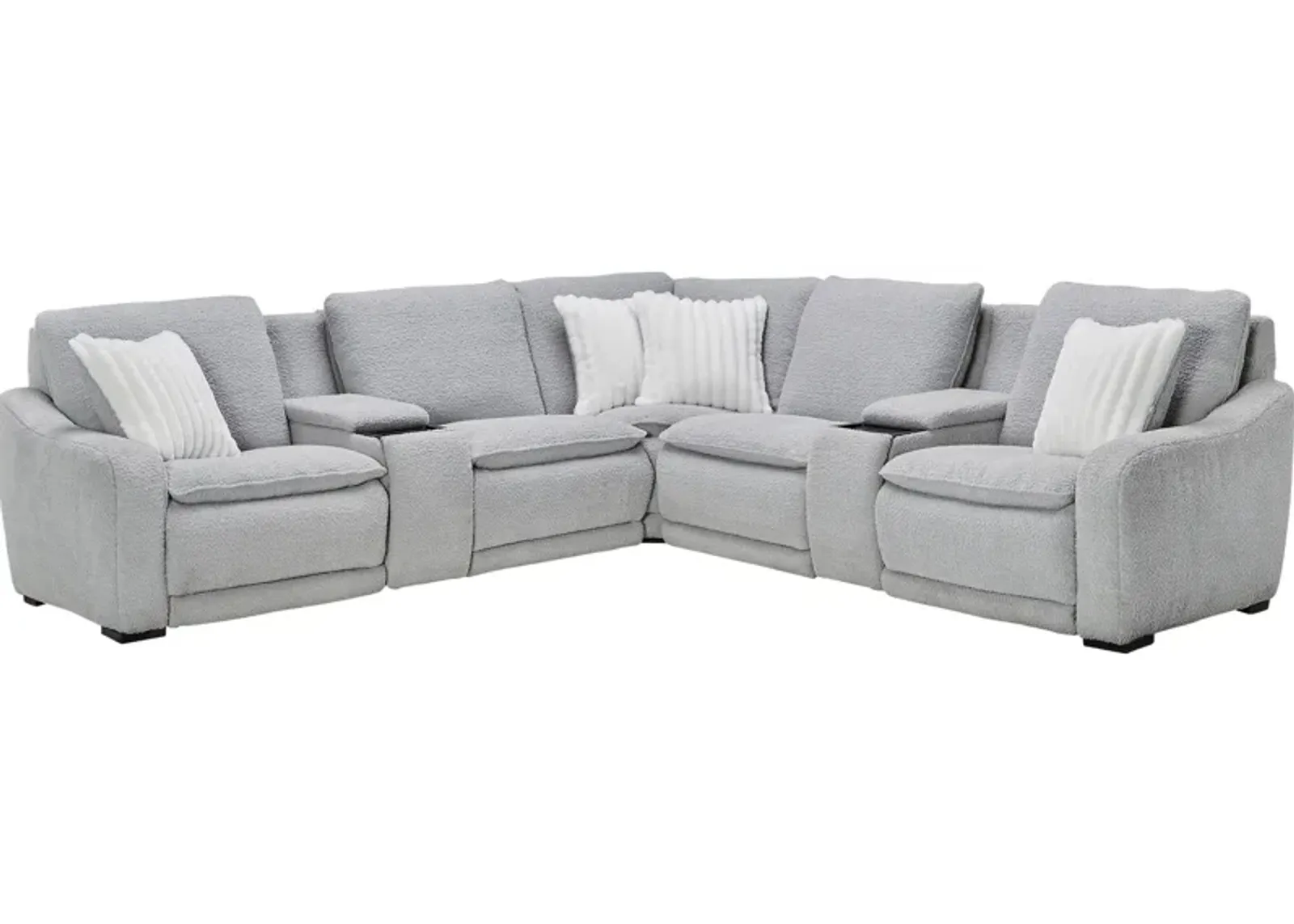 Bliss 7-Piece Dual Power Reclining Sectional