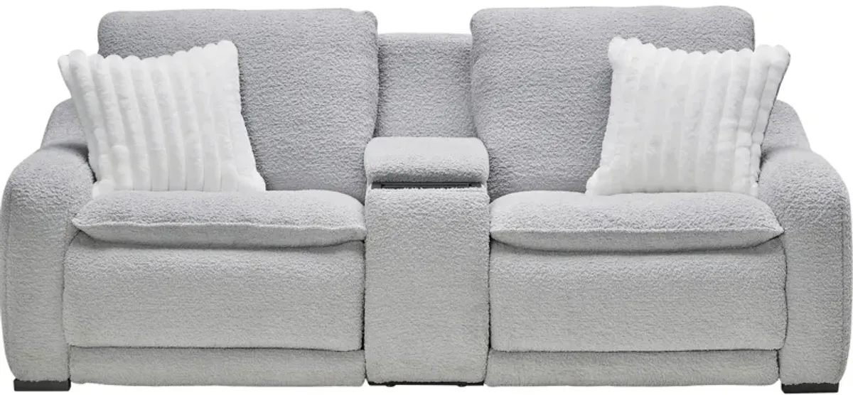 Bliss 3-Piece Dual Power Reclining Console Loveseat