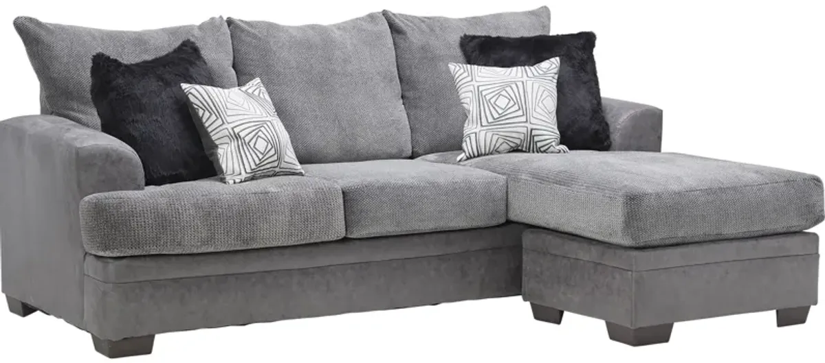 Pax Grey Sofa Chaise