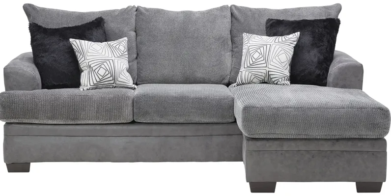 Pax Grey Sofa Chaise