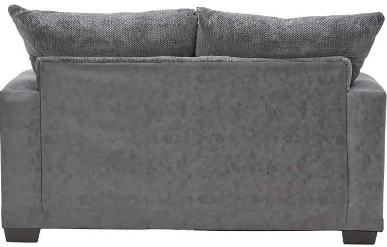 Pax Grey Loveseat