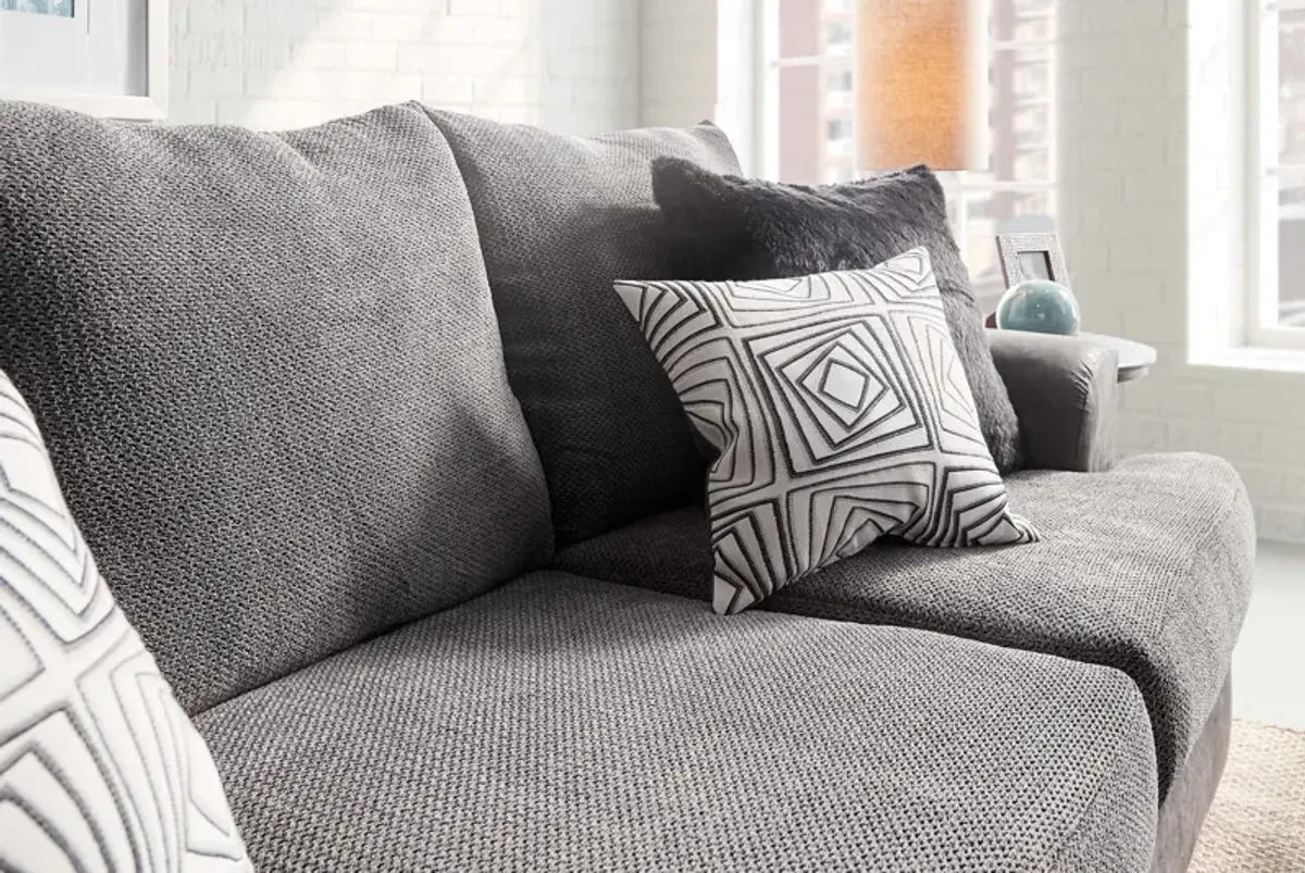 Pax Grey Loveseat