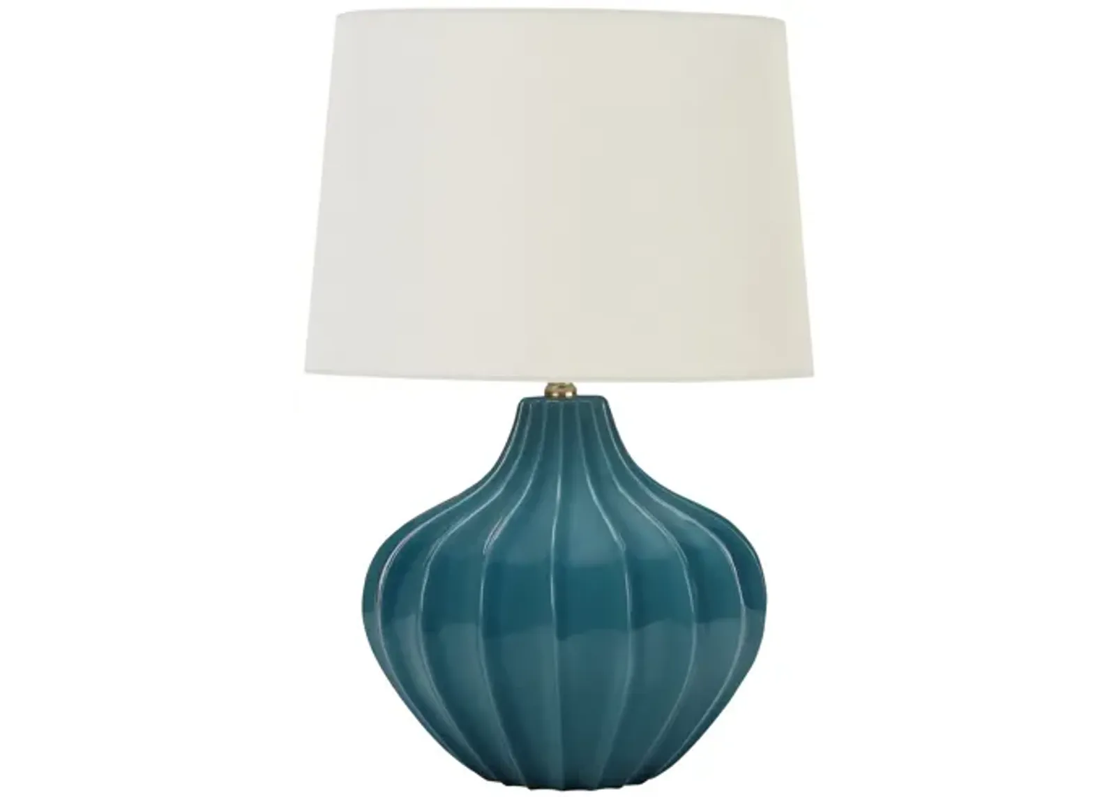 Blue Ceramic Table Lamp