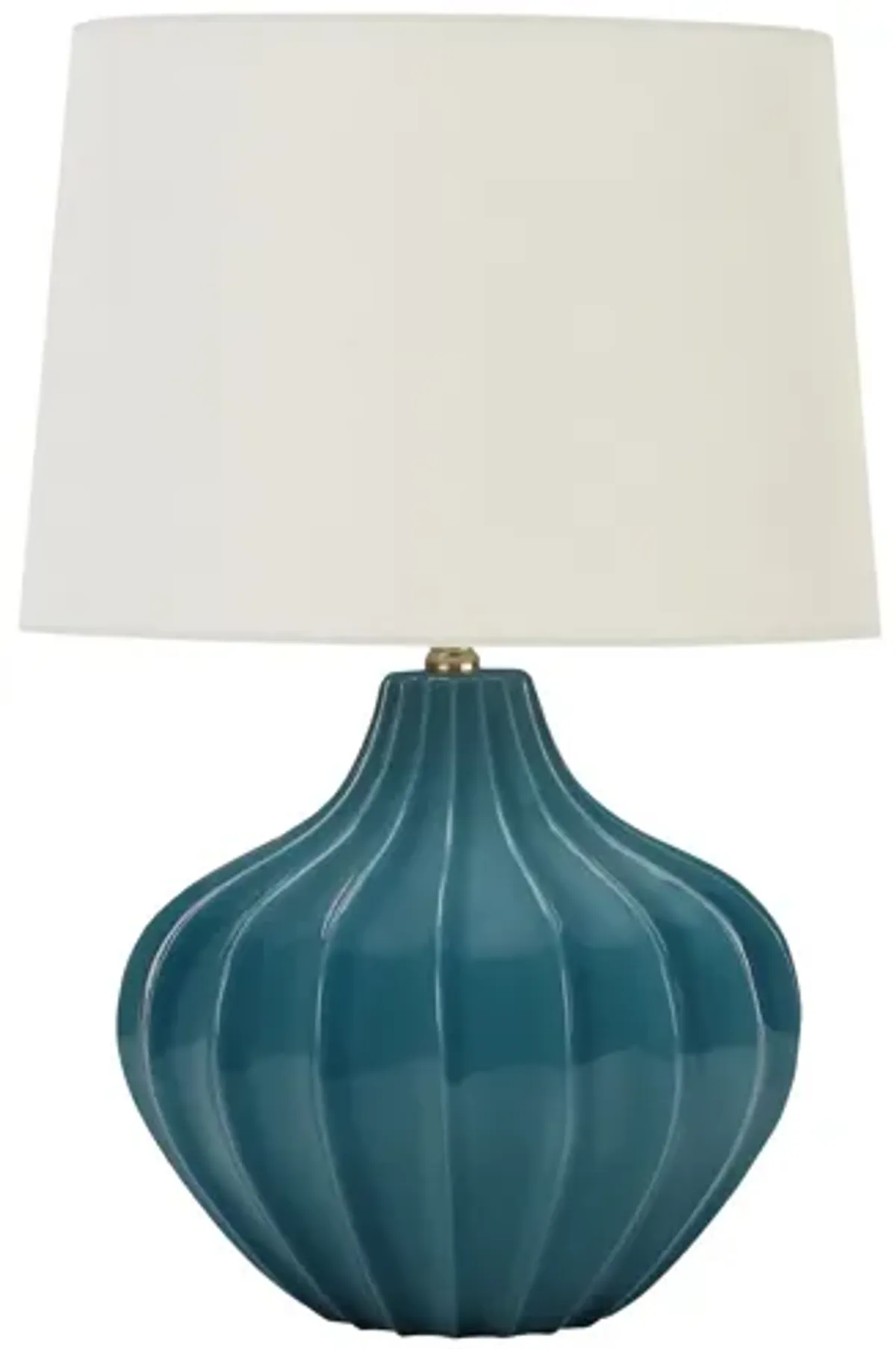 Blue Ceramic Table Lamp