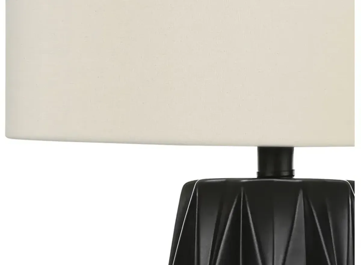 Black Ceramic Table Lamp