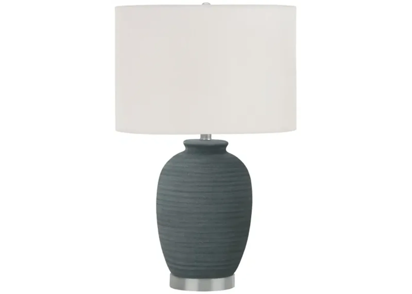 Blue Grey Ceramic Table Lamp