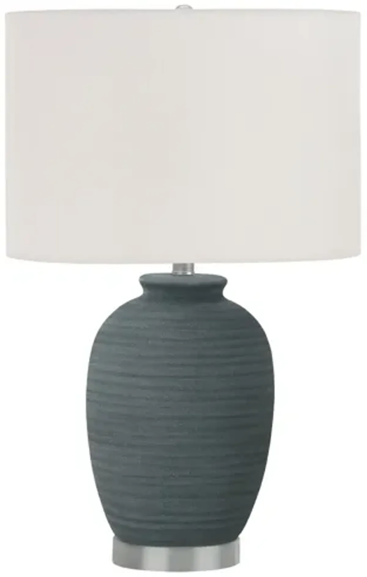 Blue Grey Ceramic Table Lamp