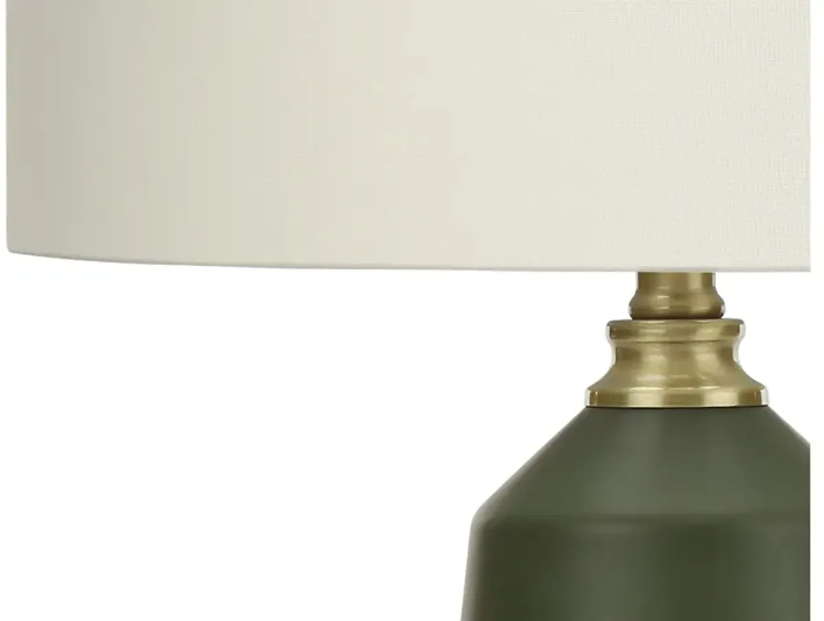 Green Ceramic Table Lamp