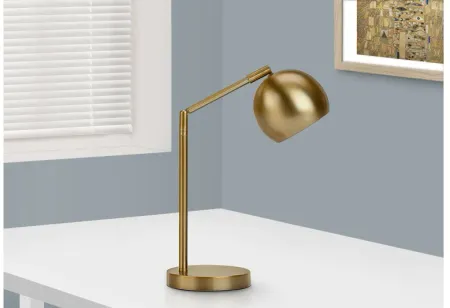 Gold Metal Task Table Lamp