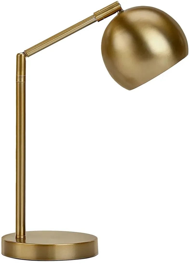 Gold Metal Task Table Lamp