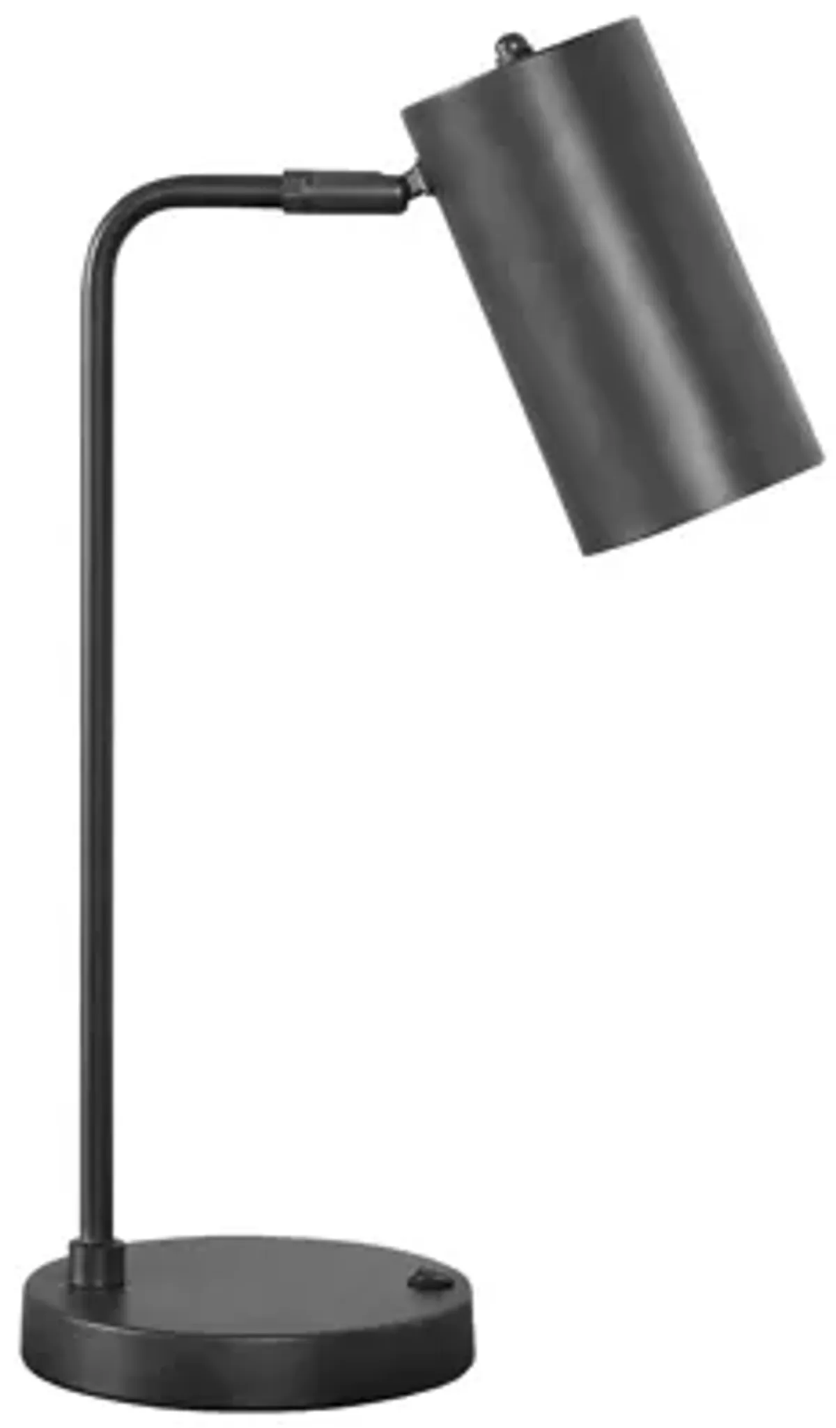 Grey Metal Task Table Lamp