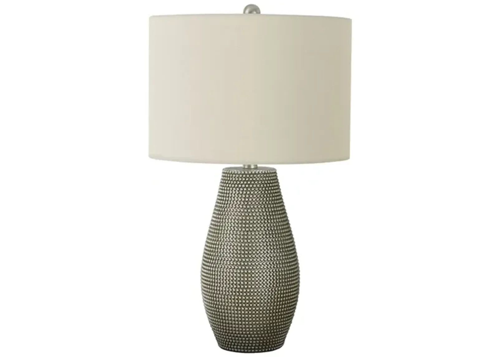 Grey Resin Textured Table Lamp