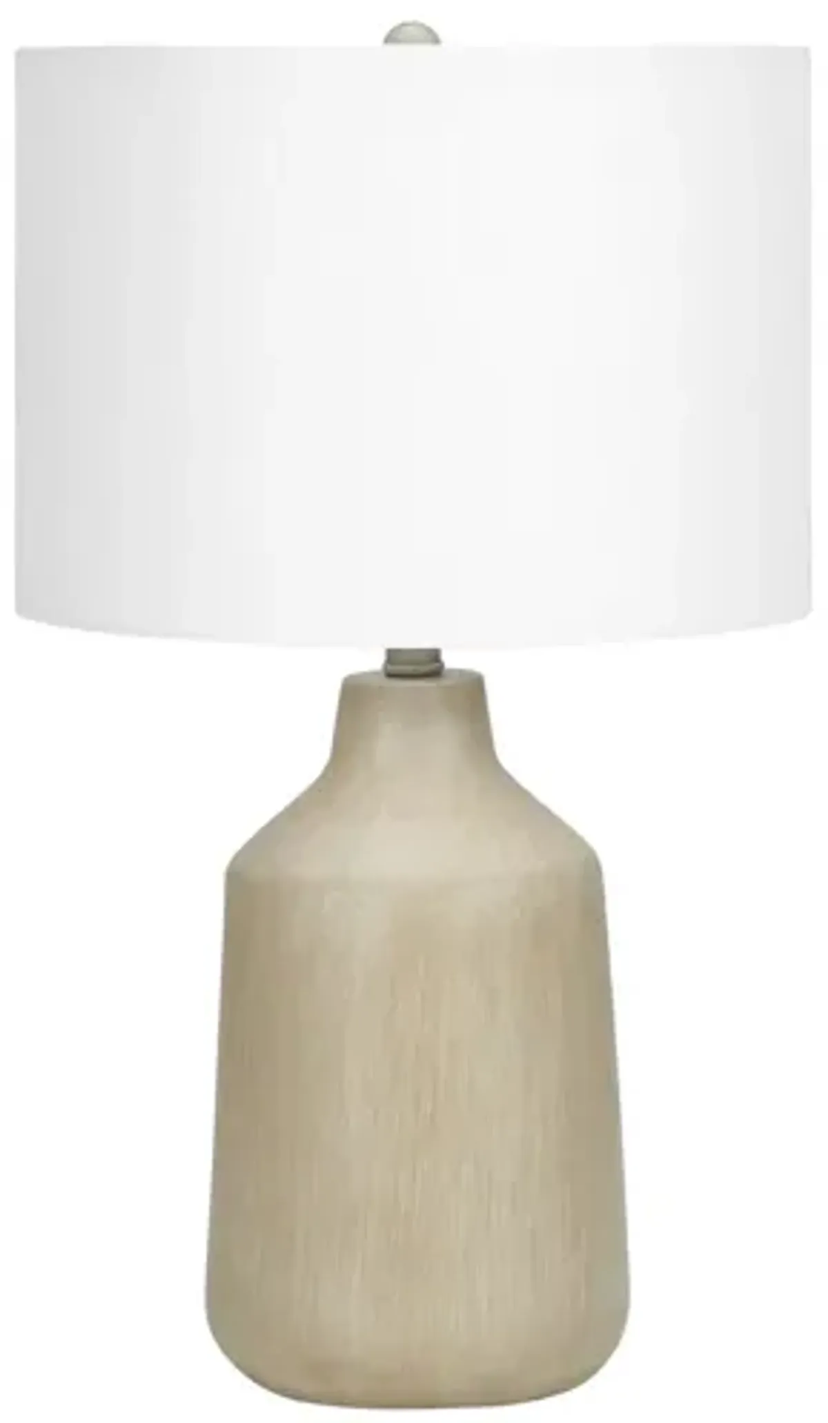 Beige Concrete Table Lamp