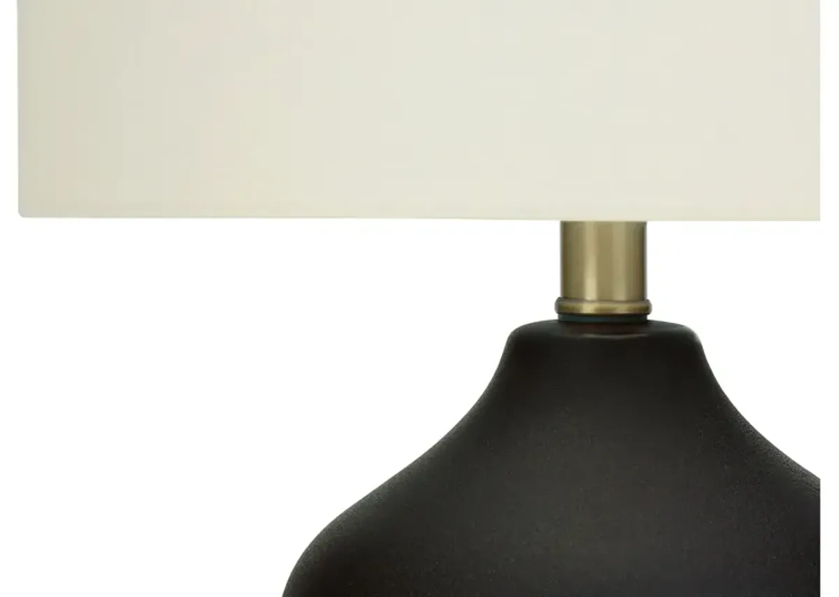 Black Ceramic Table Lamp