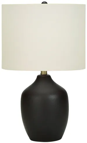 Black Ceramic Table Lamp