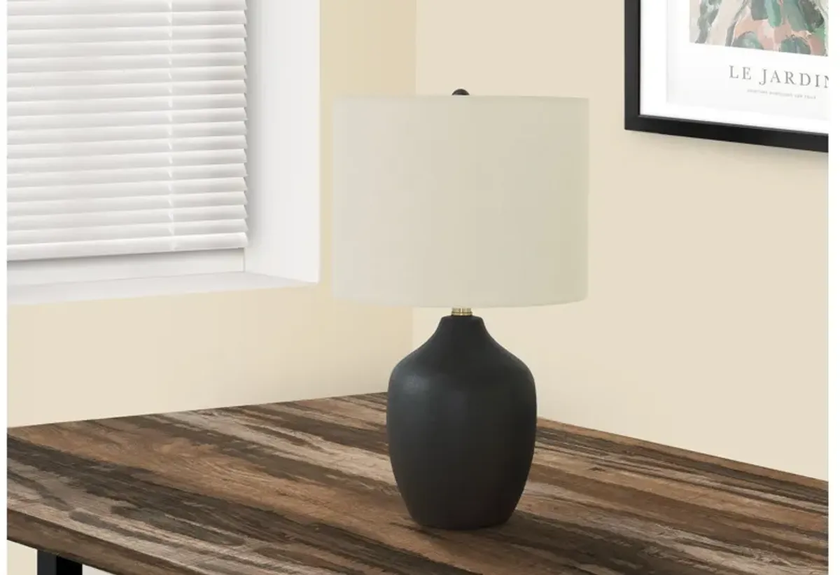 Black Ceramic Table Lamp