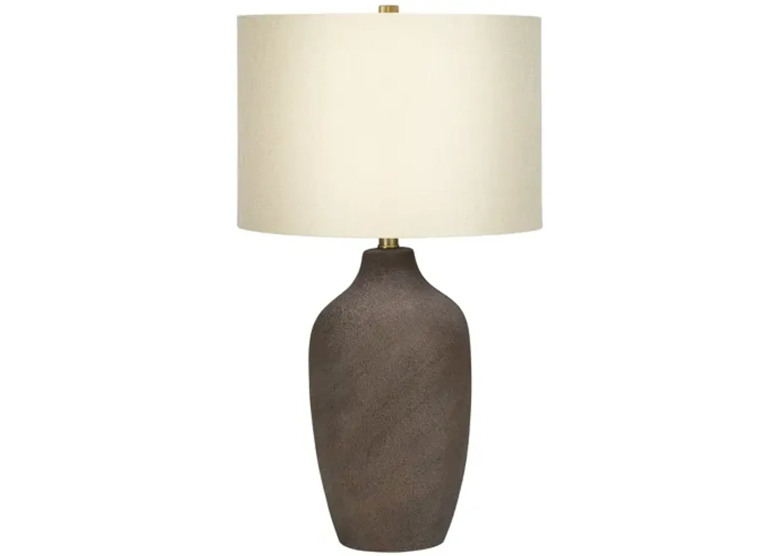 Textured Grey Ceramic Table Lamp