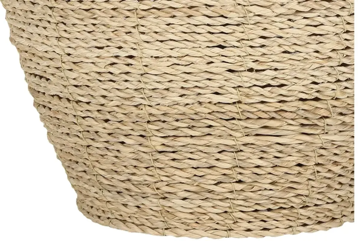 Rattan Ginger Jar Table Lamp