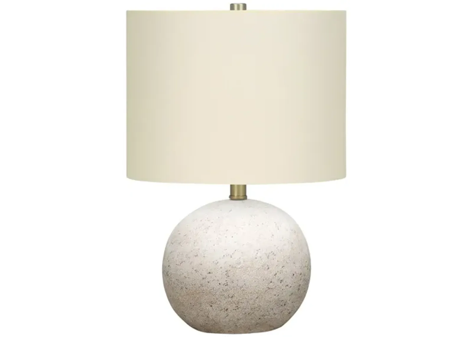 Grey Textured Concrete Table Lamp