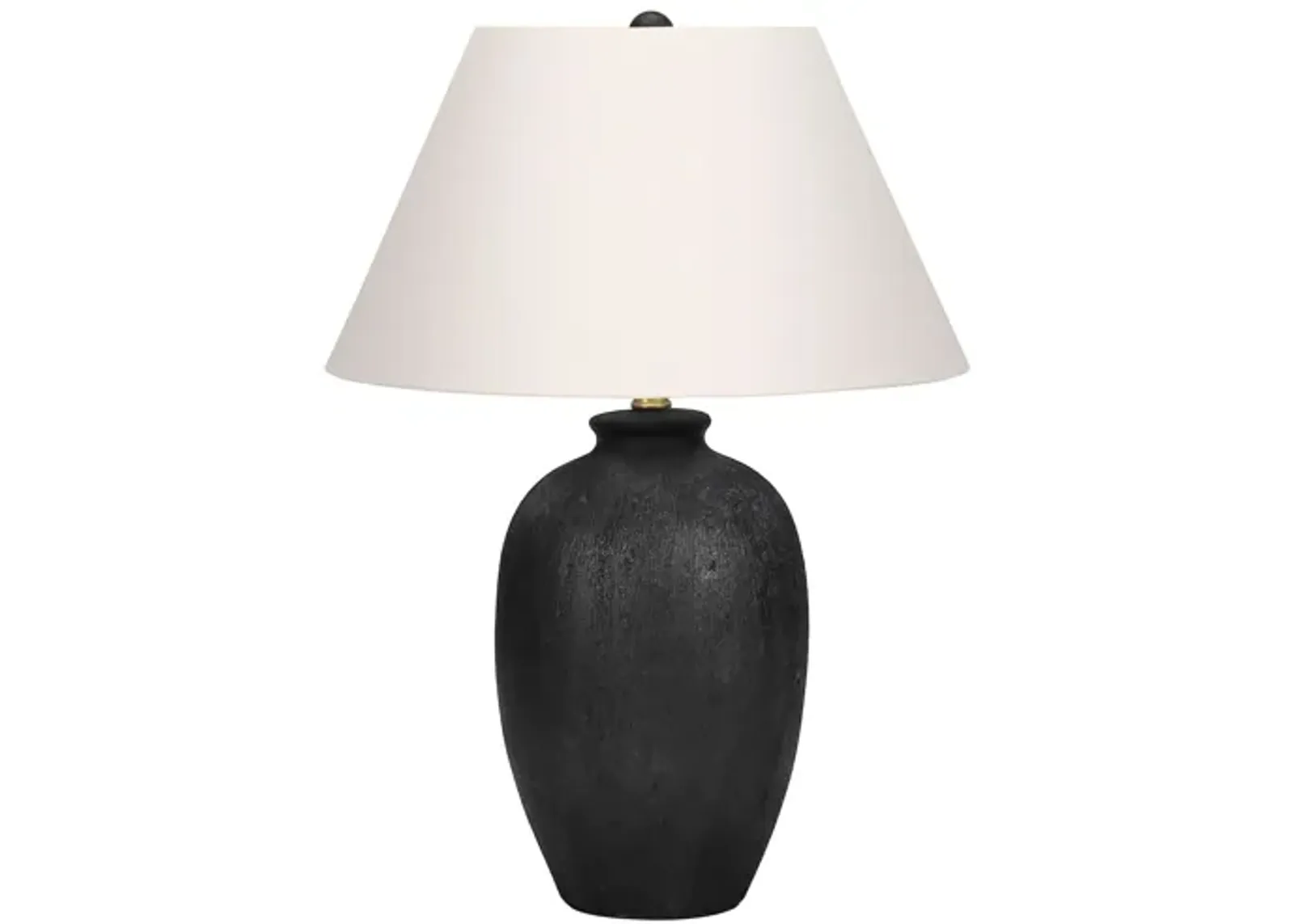 Black Ceramic Table Lamp