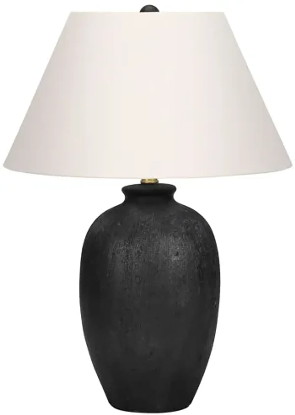 Black Ceramic Table Lamp