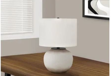 Ceramic Cream Ombre Table Lamp