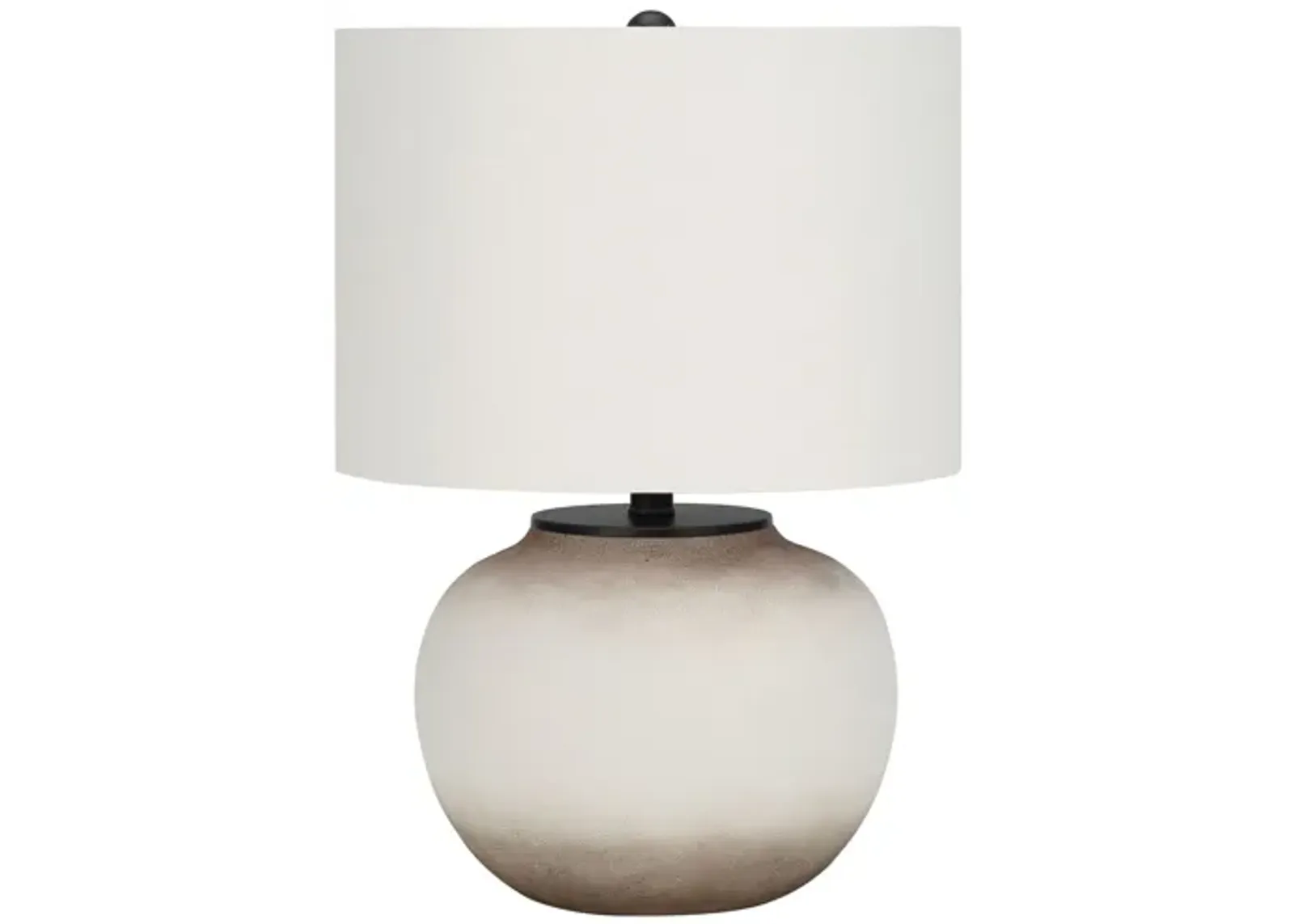 Ceramic Cream Ombre Table Lamp