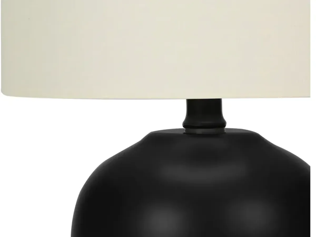 Black Ceramic Table Lamp