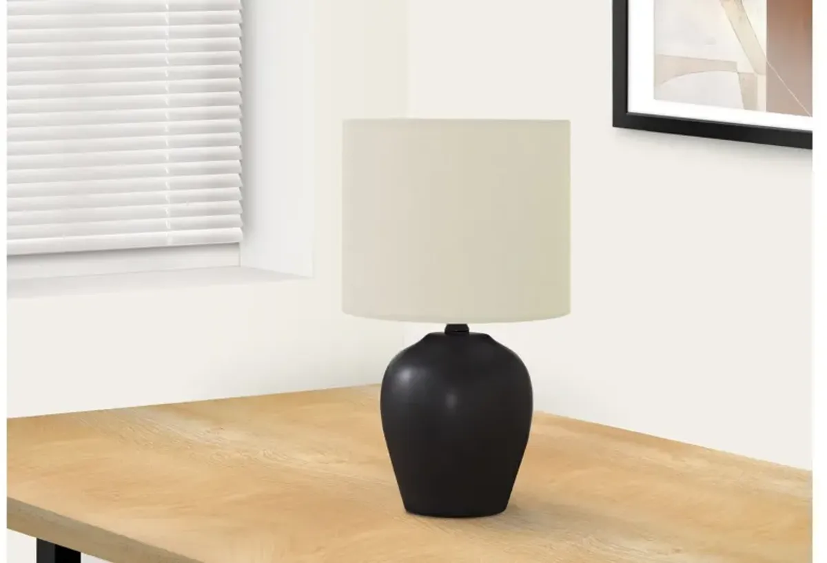 Black Ceramic Table Lamp